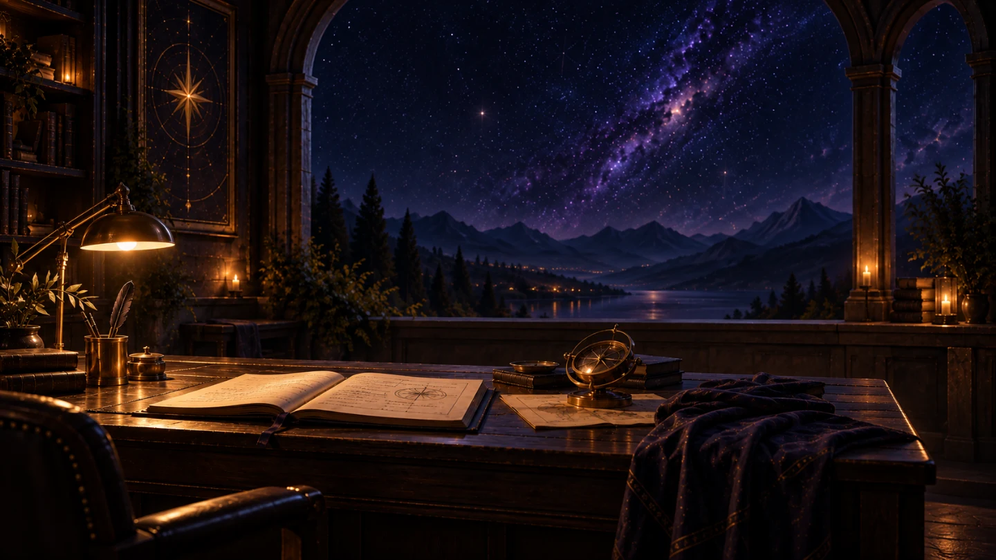 Kael approved writing environment